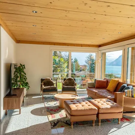 Swiss Dream - Luxury Lakeview With Ac Near Interlaken Chalet Niederried bei Interlaken