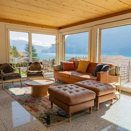 Chalet Swiss Dream - Luxury Lakeview With Ac Near Interlaken Niederried bei Interlaken
