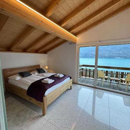 Swiss Dream - Luxury Lakeview With Ac Near Interlaken Chalet *